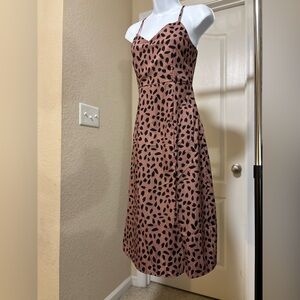 Printed Midi Dress, size S